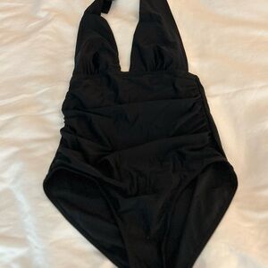 Black One Piece Swimsuit